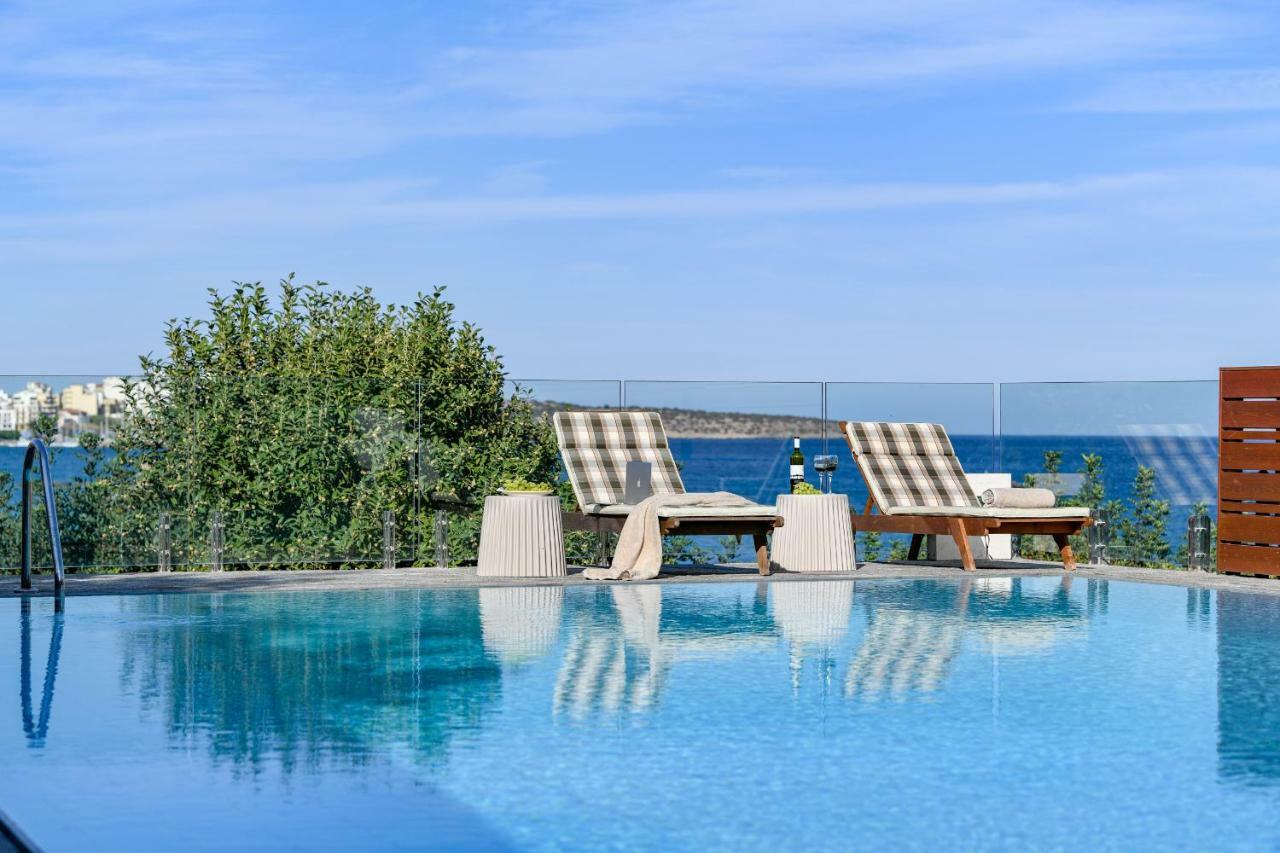 Agios Nikolaos Beach Villas Exteriör bild