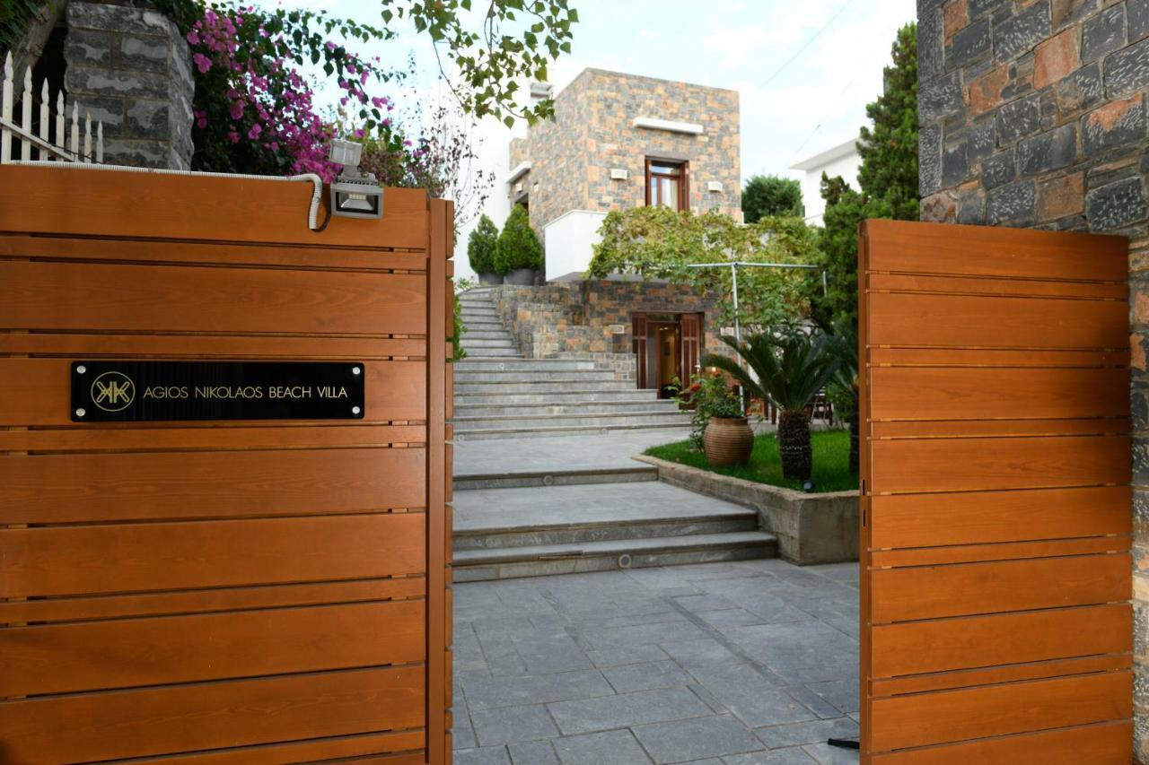 Agios Nikolaos Beach Villas Exteriör bild