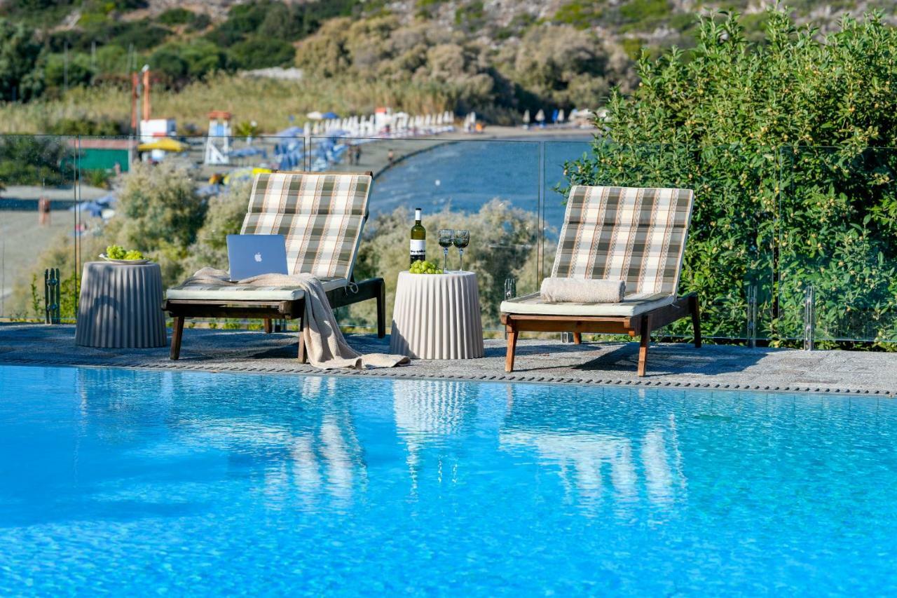 Agios Nikolaos Beach Villas Exteriör bild